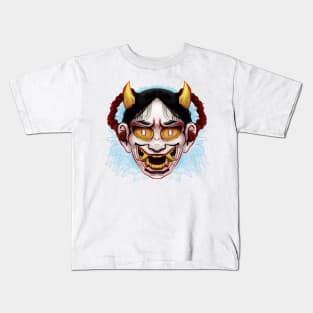 Hannya mask Kids T-Shirt